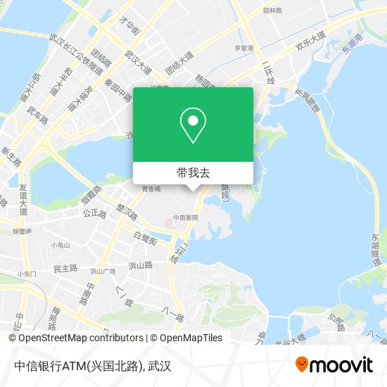 中信银行ATM(兴国北路)地图