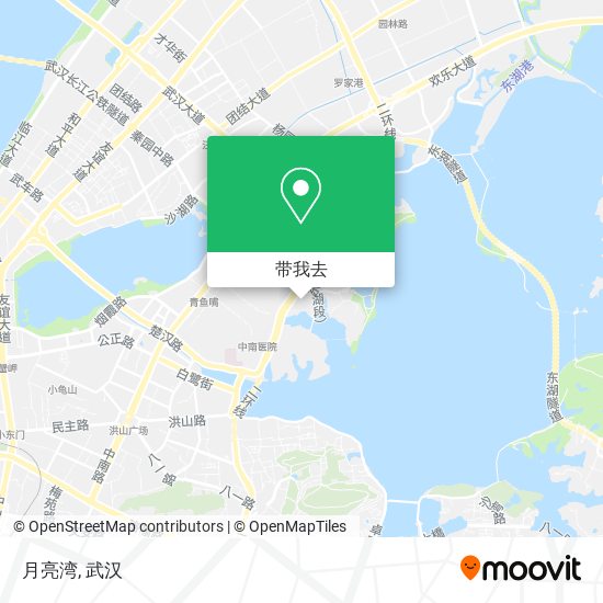 月亮湾地图