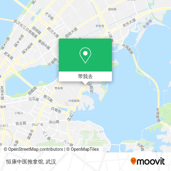 恒康中医推拿馆地图