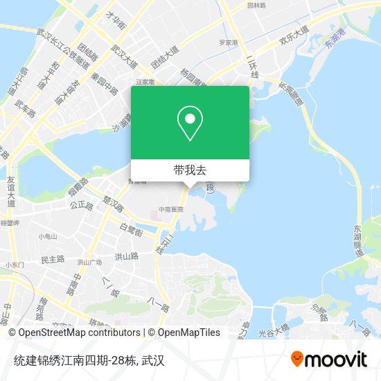 统建锦绣江南四期-28栋地图
