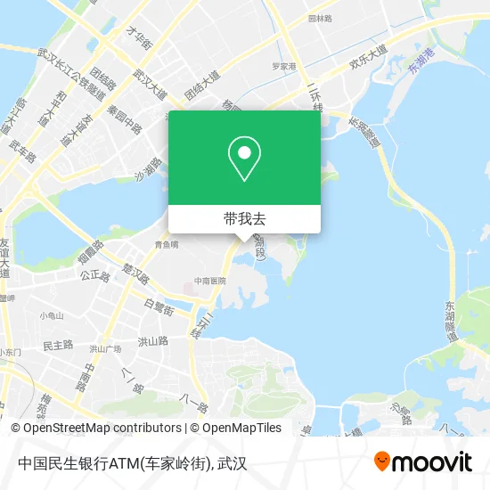 中国民生银行ATM(车家岭街)地图