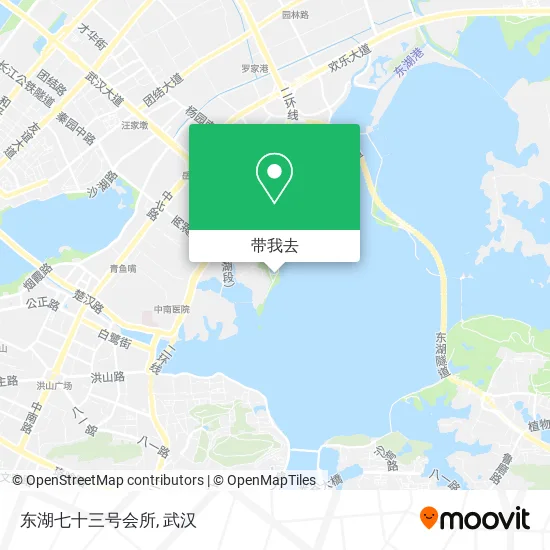 东湖七十三号会所地图