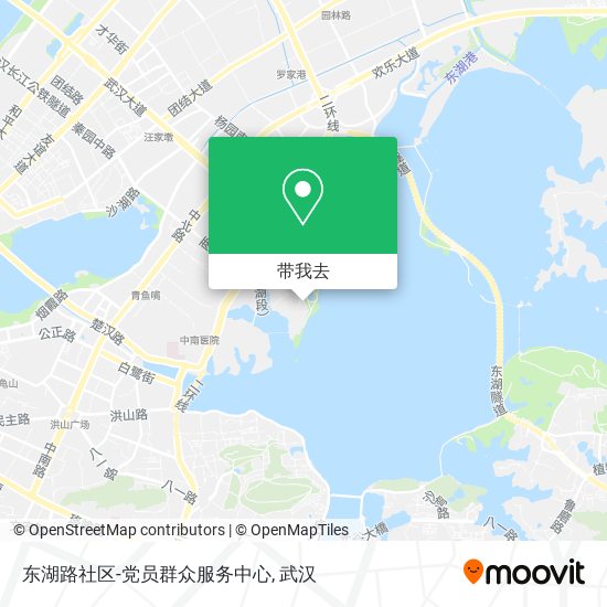 东湖路社区-党员群众服务中心地图