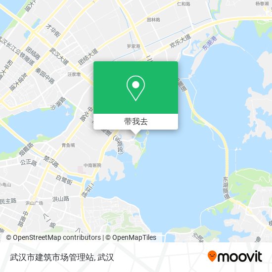 武汉市建筑市场管理站地图