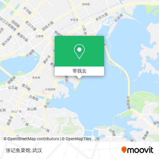 张记鱼菜馆地图
