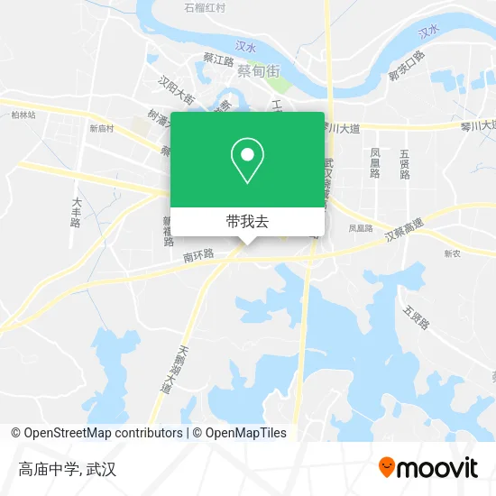 高庙中学地图