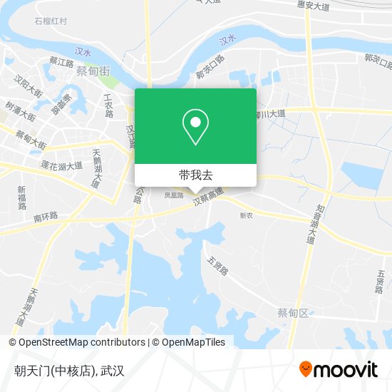 朝天门(中核店)地图