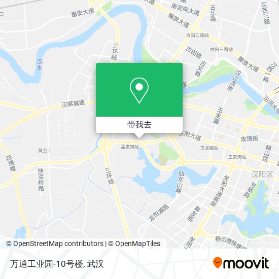 万通工业园-10号楼地图