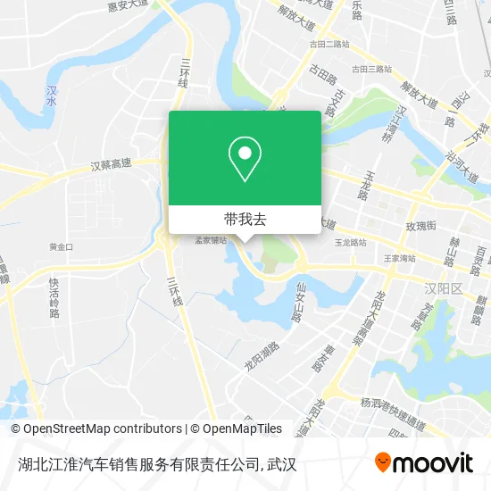 湖北江淮汽车销售服务有限责任公司地图