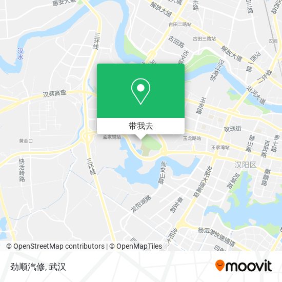 劲顺汽修地图
