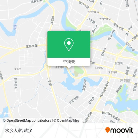 水乡人家地图