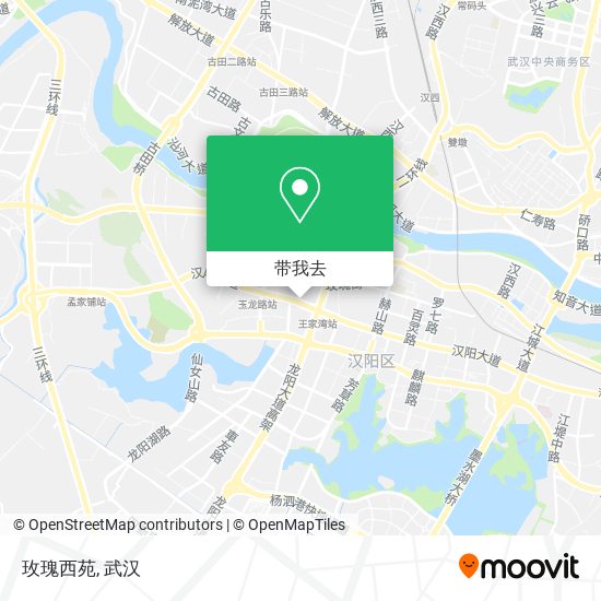 玫瑰西苑地图