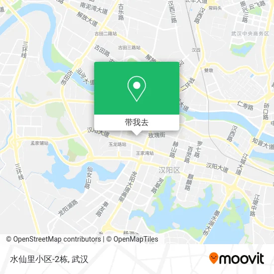 水仙里小区-2栋地图