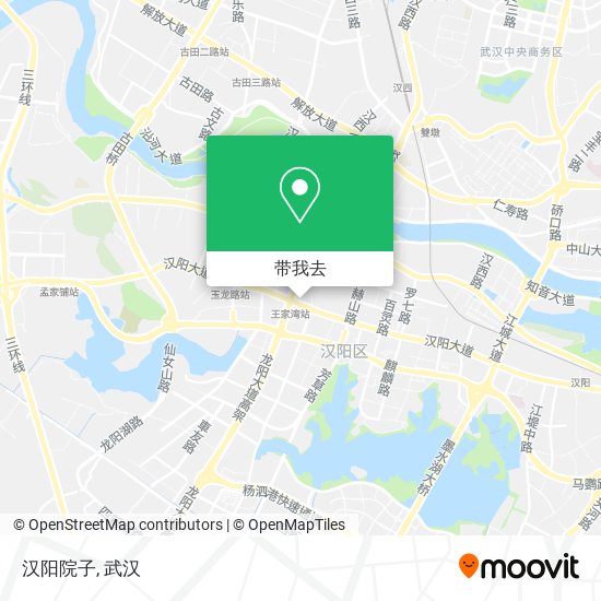 汉阳院子地图