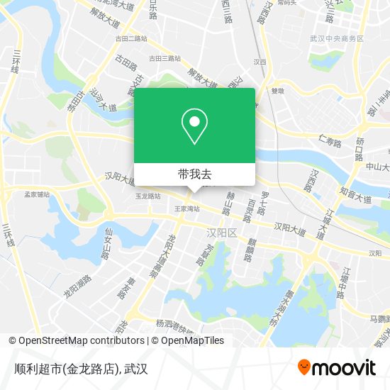 顺利超市(金龙路店)地图