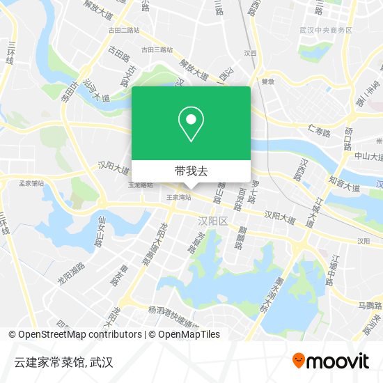 云建家常菜馆地图