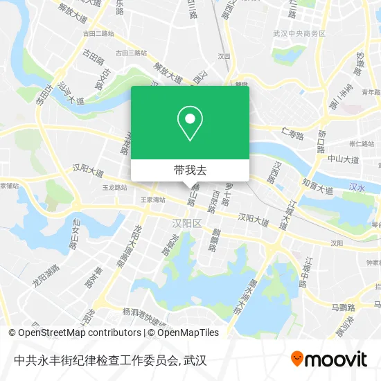中共永丰街纪律检查工作委员会地图