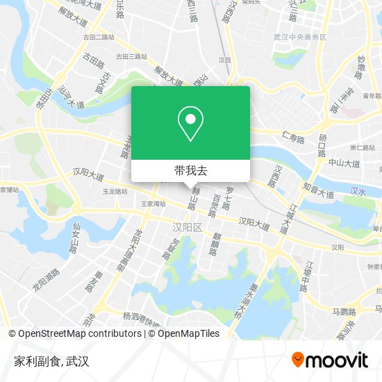 家利副食地图