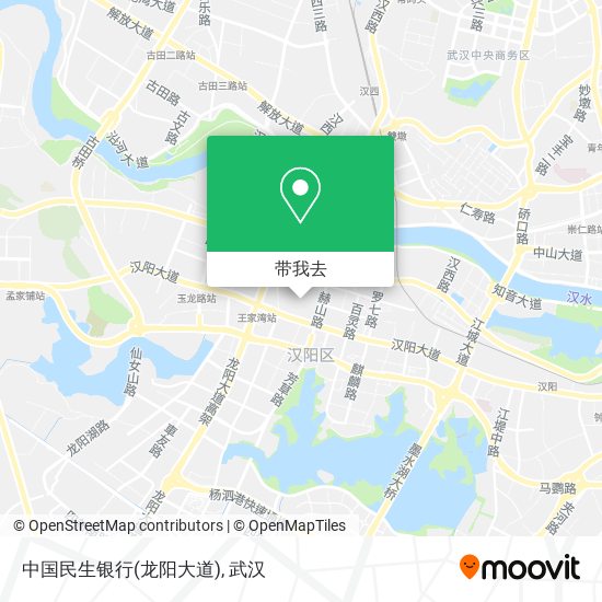 中国民生银行(龙阳大道)地图