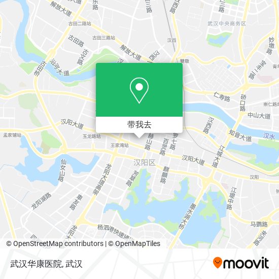 武汉华康医院地图