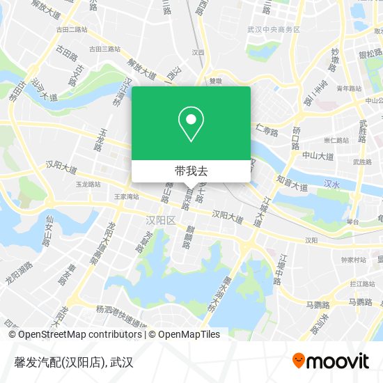 馨发汽配(汉阳店)地图