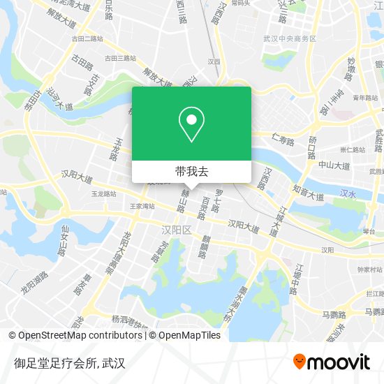 御足堂足疗会所地图