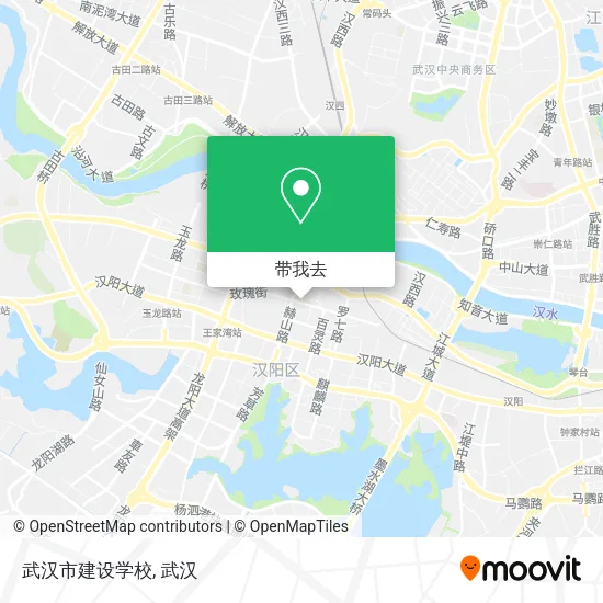 武汉市建设学校地图