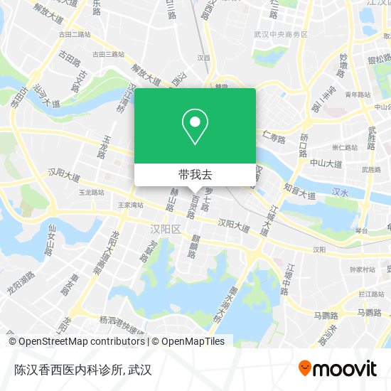 陈汉香西医内科诊所地图