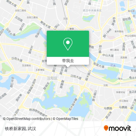 铁桥新家园地图