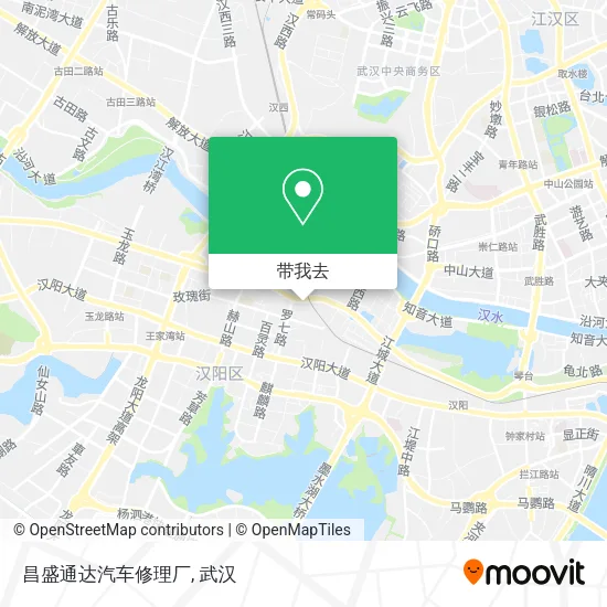 昌盛通达汽车修理厂地图