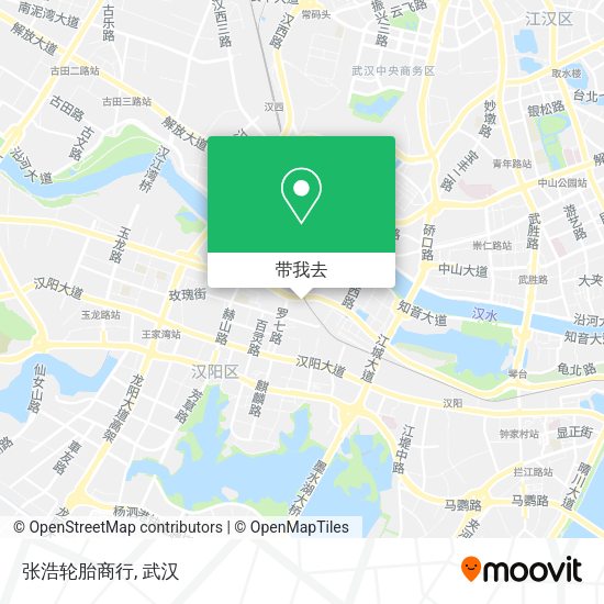 张浩轮胎商行地图