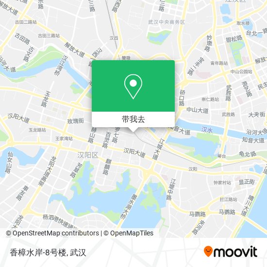 香樟水岸-8号楼地图