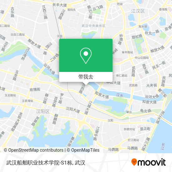 武汉船舶职业技术学院-S1栋地图