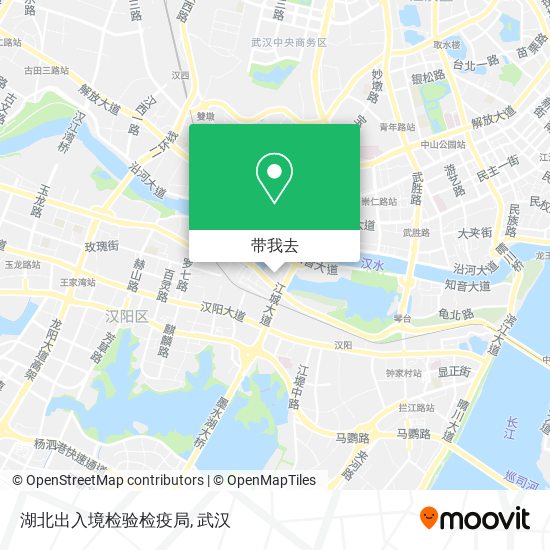 湖北出入境检验检疫局地图