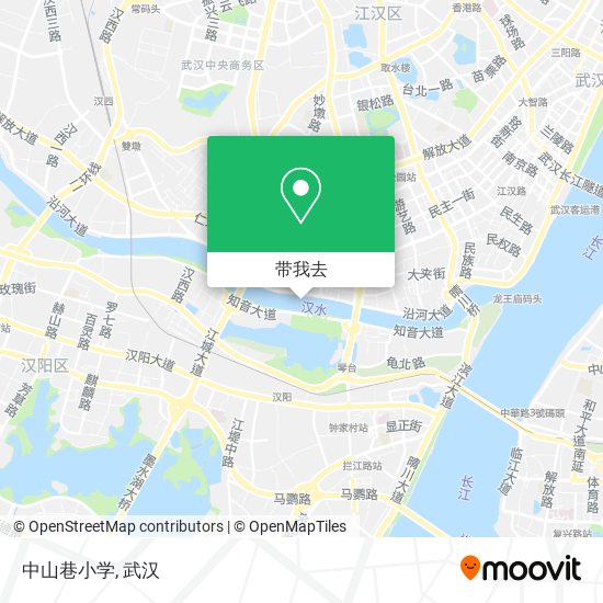 中山巷小学地图