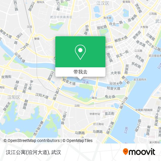 汉江公寓(沿河大道)地图