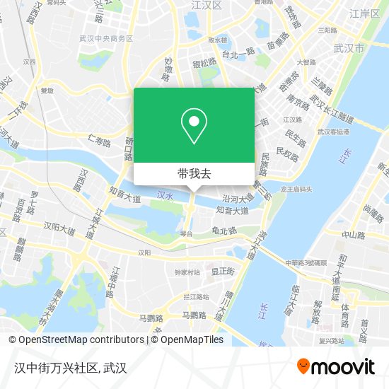 汉中街万兴社区地图