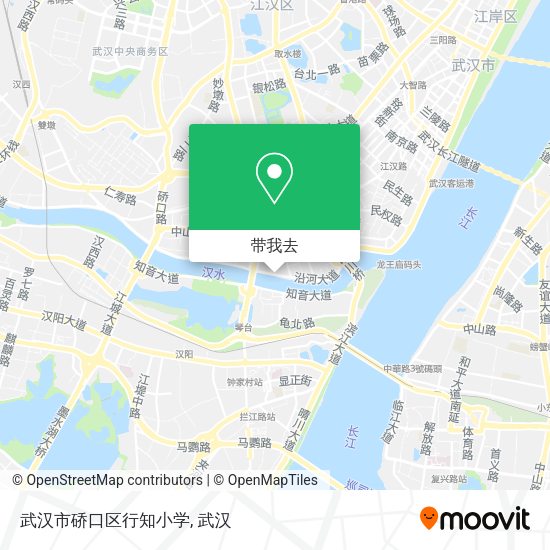 武汉市硚口区行知小学地图