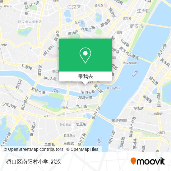 硚口区南阳村小学地图