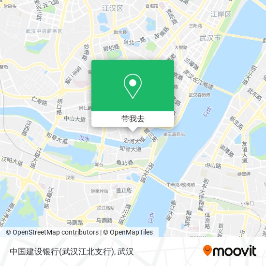 中国建设银行(武汉江北支行)地图