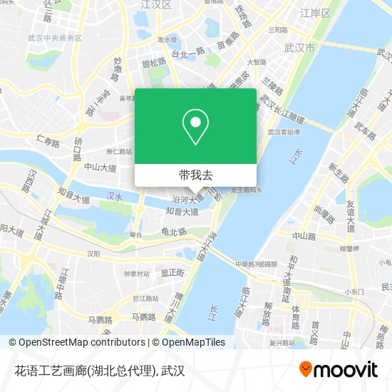 花语工艺画廊(湖北总代理)地图
