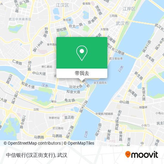 中信银行(汉正街支行)地图