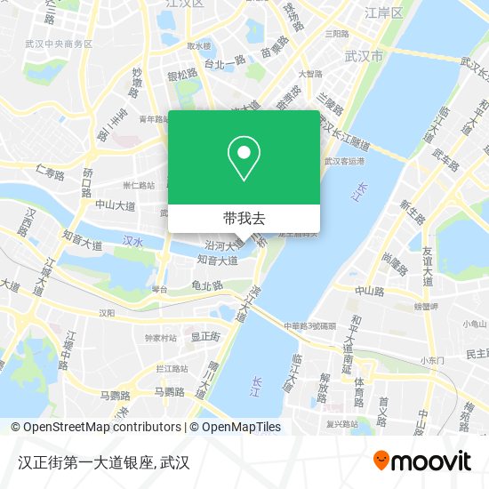 汉正街第一大道银座地图