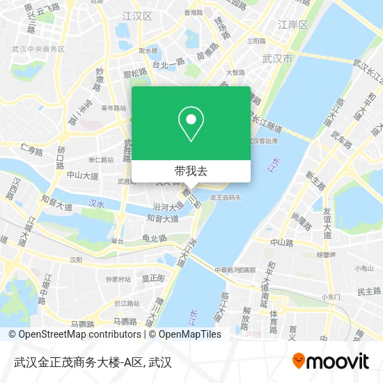 武汉金正茂商务大楼-A区地图
