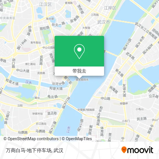 万商白马-地下停车场地图