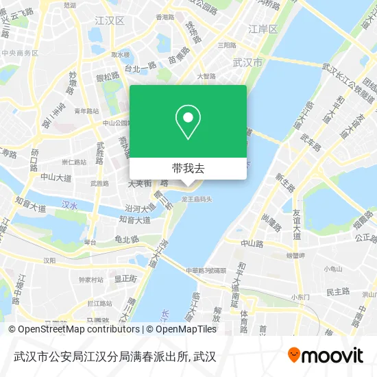 武汉市公安局江汉分局满春派出所地图
