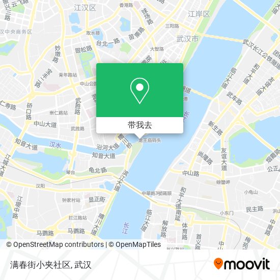 满春街小夹社区地图