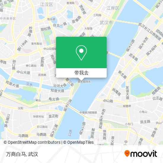 万商白马地图