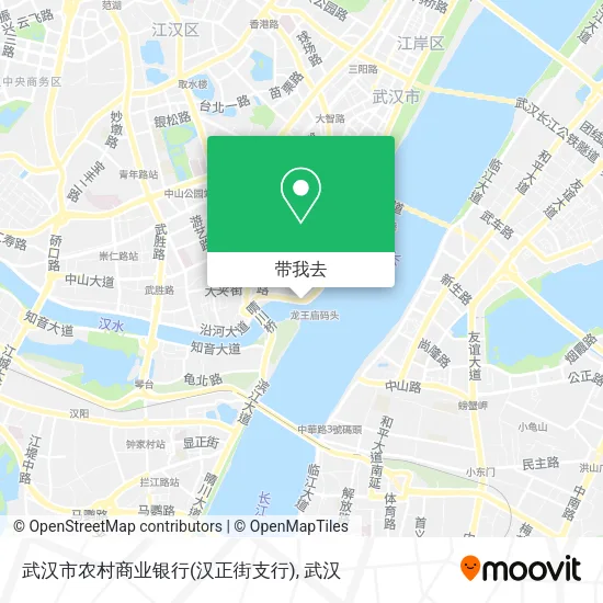 武汉市农村商业银行(汉正街支行)地图
