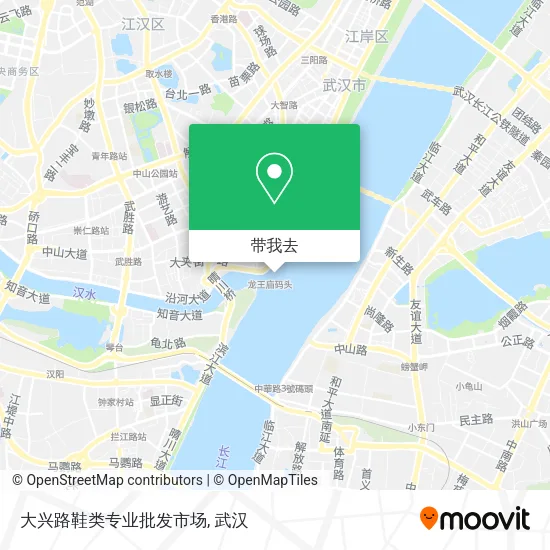 大兴路鞋类专业批发市场地图